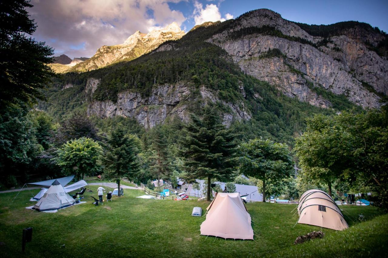 Camping Valle De Bujaruelo Torla Exteriér fotografie