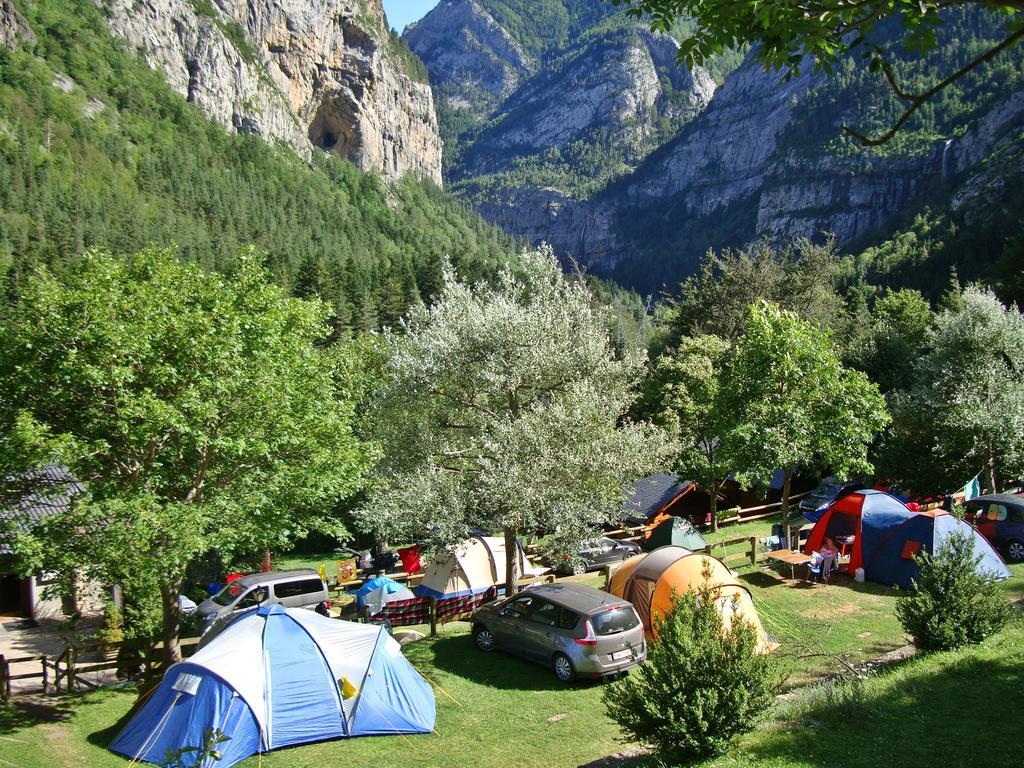 Camping Valle De Bujaruelo Torla Exteriér fotografie